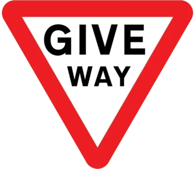 Give way